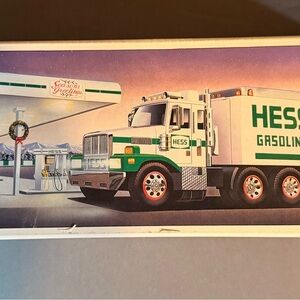Vintage 1981 Hess Toy Truck with Racer